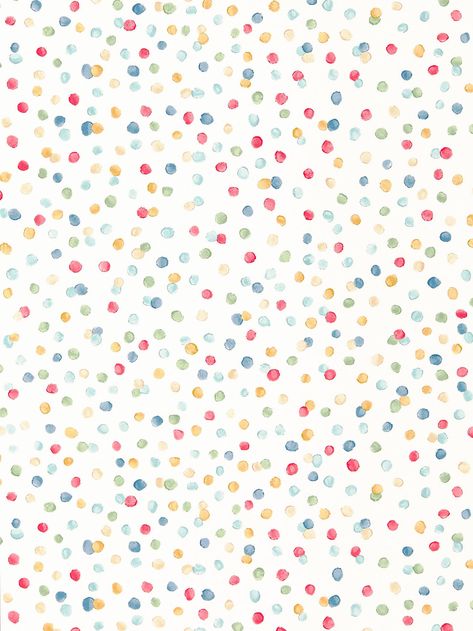 Scion Lots Of Dots Wallpaper at John Lewis & Partners Multicoloured Wallpaper, Children's Wallpaper, Teacher Wallpaper, Planners Ideas, Scrapbook Patterns, Polka Dots Wallpaper, Childrens Bedroom, Slide Background, Spot Design