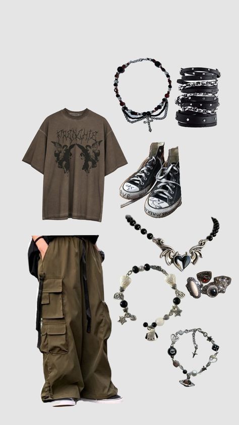 Grunge Outfit Inspo Men, Y2k Grunge Outfits Men, Crowcore Outfit, Manly Outfits, Vintage Grunge Outfits, Grungy Outfit, Grunge Outfits Men, Billionaire Homes