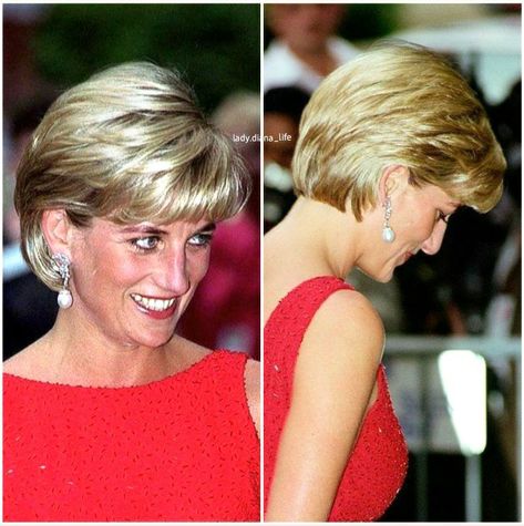 Lady Diana Hair, Diana Bob Haircut, Diana Haircut Short Hairstyles, Lady Diana Hairstyles, Princess Diana Hairstyles, Passage Decor, Diana Haircut, Diana Hair, Princess Diana Hair