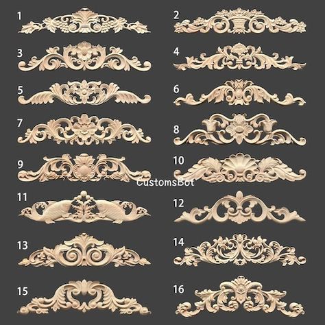 Restore Furniture, Cottage Diy, Furniture Appliques, Wood Appliques, Bad Inspiration, Romantic Cottage, Wall Background, Wood Carvings, Wood Trim