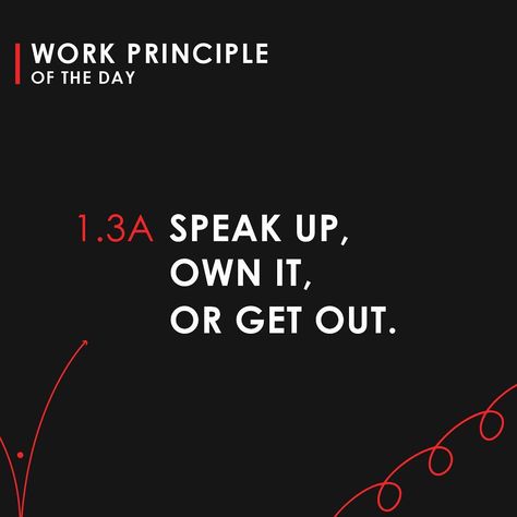 Principles on Instagram: “In an idea meritocracy, openness is a responsibility; you not only have the privilege to speak up and “ﬁght for right” but are obliged to…” The Principle Quote, 21 Principles Of Dokkodo, Discipline Is Destiny, Honesty Is The Best Policy Poster, Don’t Let The Negative Thoughts Win, Family Is Everything, To Speak, Make You Feel, No Response