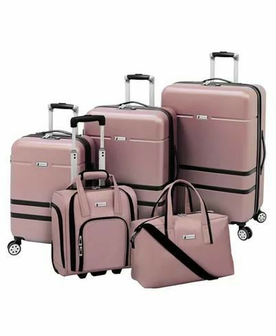 Luggage Sets Cute, Luggage For Women, Hard Sided Luggage, Travel Luggage Set, Hardside Luggage Sets, Cute Suitcases, Capas Samsung, Travel Bag Set, Luxury Luggage