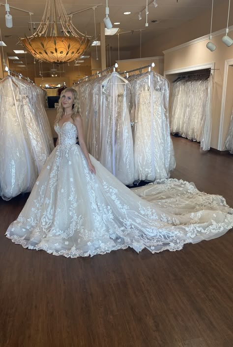 Eve Of Milady Wedding Dresses Ball Gowns, Wedding Dresses Heart Neckline Ballgown, Wedding Dresses Boho Ballgown, Wedding Dresses With Train Ball Gown, Beautiful Ballgown Wedding Dresses, Ball Gown Dress Wedding, Ball Gown Dress With Train, Wedding Dresses Princess Ballgown Romantic, Eva Milady Wedding Dress