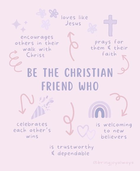 How To Be A Good Christian, How To Be A Good Friend, Things To Do With Your Best Friend, Christian Boards, Godly Friendship, Godly Friends, Posters Christian, Christian Travel, Being A Good Friend