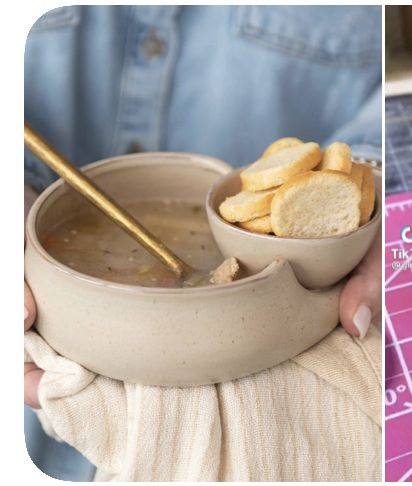 Soup Bowl Ceramic, Pottery Soup Bowl, Snack Bowls Ceramic, Pottery Soup Bowls, Wheel Ceramics Ideas, Ceramic Soup Bowls, Salt Holder, Wheel Pottery, Soup Bowls Ceramic