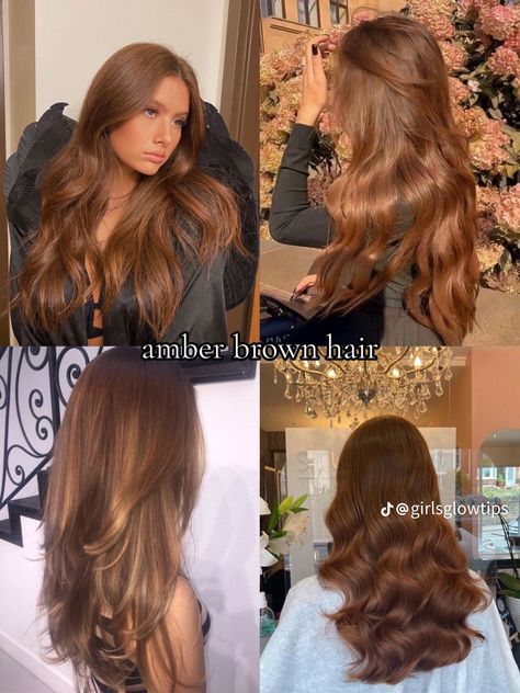 Warm Brown Hair, Rambut Brunette, Chestnut Hair Color, Brown Hair Looks, Brown Hair Inspo, Ginger Hair Color, Hair Color Auburn, Blonde Hair Inspiration, Pretty Hair Color