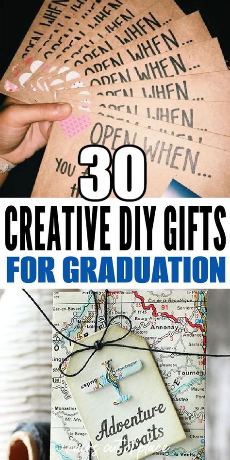 Make the BEST DIY graduation gift from any of these 30 amazing grad gift ideas! These are super easy and creative gifts for graduation and make for the perfect celebratory gift. Graduation Gift For Students, Grad Keepsake Ideas, Graduation Gift Card Holders Diy, Graduation Gift Cards Ideas, Grad Present Ideas, Graduation Gift Ideas For Niece, Diy High School Graduation Gifts, Grad Gift Card Ideas, Gift Card Graduation Ideas