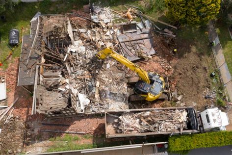 How much does it cost to demolish a house and start all over again? This Bob Vila article discusses expected costs and some factors to consider first. House Building Plans, Bob Vila, Concrete House, Building Permits, It Support, Historic Preservation, Building A New Home, Tear Down, Best Places To Live