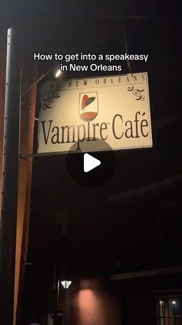 New Orleans ⚜️ NOLA Travel | Hotels | Food | Tips 🎺 on Instagram: "Calling all vampire enthusiasts! Step into the dark and mysterious world of the Vampire Cafe in New Orleans🧛‍♂️🍷  Save this and share it with your friends! 🤩  🎥: @lifeonvenus333 via TikTok 📍: Vampire Café, New Orleans" Vampire Cafe New Orleans, New Orleans Speakeasy, New Orleans Vampire, Vampire Cafe, New Orleans Witch, New Orleans Halloween, Nola Bachelorette, New Orleans Bachelorette, New Orleans Vacation