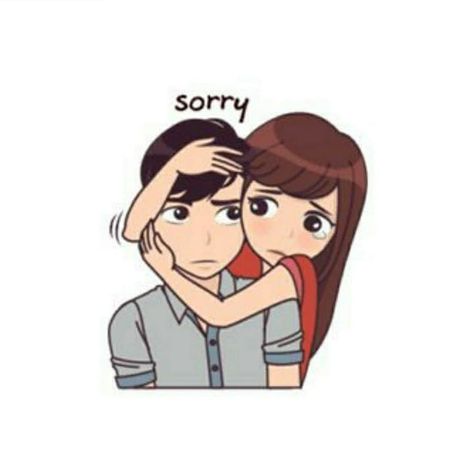 Sorry Images, Image Couple, Love Cartoon Couple, Birthday Quotes Funny For Him, Good Morning Sweetheart Quotes, Anime Drawing Books, Cute Couple Quotes, Cute Images With Quotes, Cute Love Quotes For Him