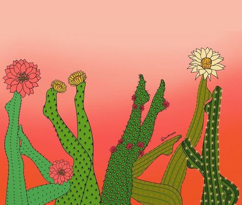 Well Collage, Corporate Hippie, Audrey Herbertson, Cactus Collage, Hippy Aesthetic, Person Illustration, Sunflower Wallpaper, Desert Art, Diy Art Projects