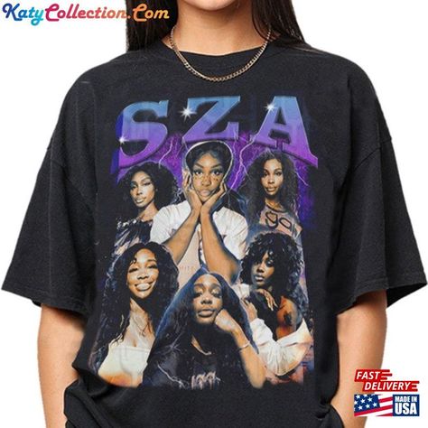 Graphic Tees Celebrities, Sza Shirt Outfit, Sza Graphic Tshirt, Sza Tshirt, Hello Kitty Basket, Hello Kitty Chair, Hello Kitty Lip Balm, Hello Kitty Things, Hello Kitty Skincare