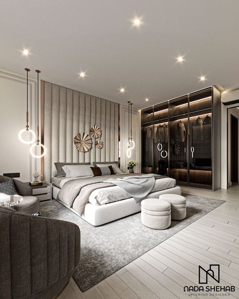 Contemporary Bedroom Design, Luxury Room Bedroom, Bedroom Interior Design Luxury, Bedroom Door Design, Modern Luxury Bedroom, Modern Bedroom Interior, Luxury Bedroom Design, Luxury Bedroom Master, Luxurious Bedroom