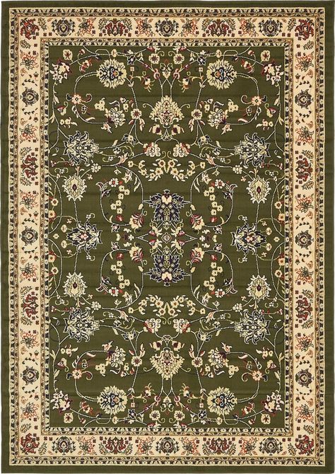 Kashan Green Area Rug Antique Persian Carpet, Botanical Vintage, Ancient Persia, 9x12 Area Rugs, Green Carpet, Living Room Green, Vintage Area Rug, Unique Loom, Room Makeover Inspiration