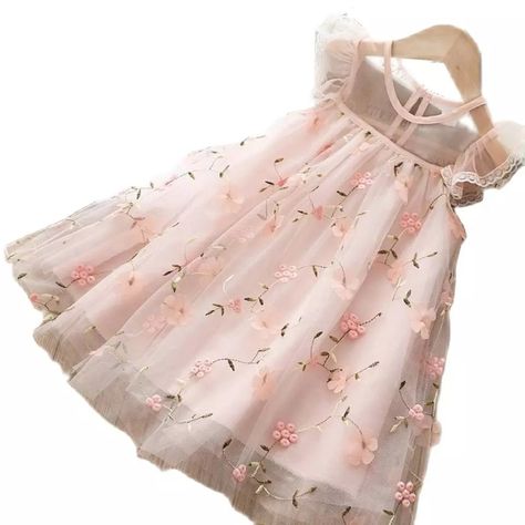 Flower Princess, Princess Dress Kids, Summer Baby Clothes, Girl Dress Patterns, Kids Frocks, Dresses For Girls, Girl Princess Dress, Frocks For Girls