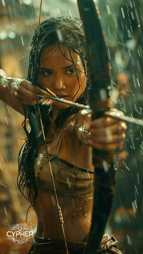 Female Book Characters, Archery Women, Woman Eyes, Archery Girl, Native American Warrior, Native American Images, Native American Pictures, Fantasy Photography, Bow And Arrow