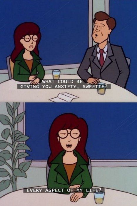 Iconic Movie Quotes Aesthetic, Daria Quotes, Daria Mtv, Daria Morgendorffer, 4 Panel Life, Music Cover, Spirit Animal, Movie Quotes, Mood Pics