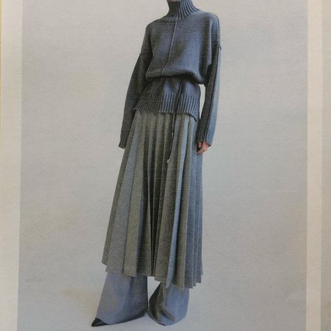 Gray Clothes, Peter Do, Grey Outfit, Mode Inspo, 가을 패션, Mode Inspiration, Fashion Killa, Aesthetic Clothes, Pleated Skirt