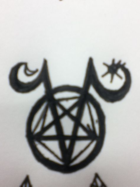 Satanic Doodles, Aries Drawing Sketches, Satanic Drawings, Pentagram Drawing, Satanic Star, Draw Dark, Pentagram Tattoo, Satanic Tattoos, Scary Drawings