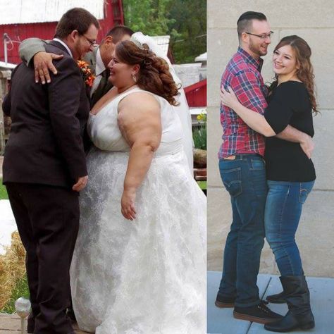 The husband-and-wife team abandoned dieting for a lifestyle overhaul and finally reached their weight-loss goals. Lose 15 Pounds, Pose Yoga, Diet Vegetarian, Diet Keto, Stubborn Belly Fat, Transformation Body, Lose Belly, Lose Belly Fat, Belly Fat