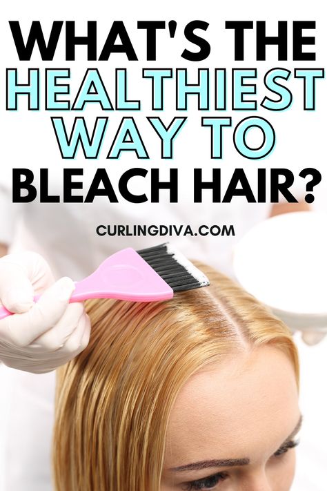 What's the healthiest way to bleach hair Bleach Wash Hair, Bleach Bath Hair, Bleach Shampoo, Tone Hair At Home, Bleaching Dark Hair, Diy Bleach Hair, Bleaching Black Hair, Bleaching Hair At Home, Scalp Bleach