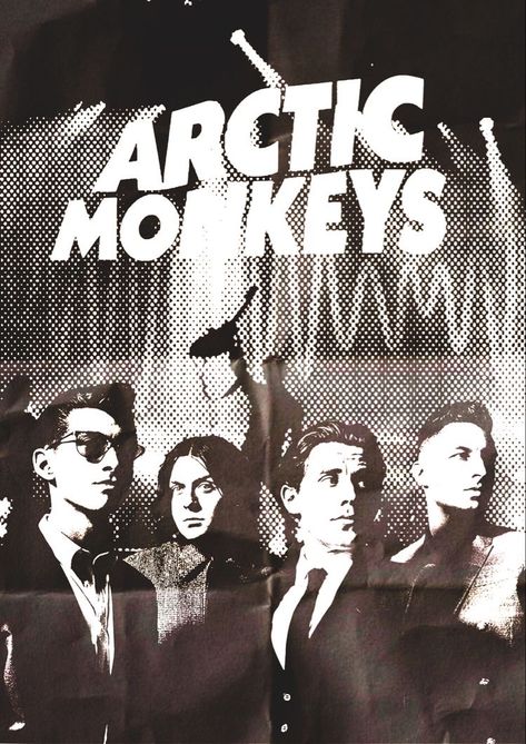 Cas Poster, Downtown Posters, Arctic Monkeys Aesthetic, Arctic Monkeys Poster, Monkeys Aesthetic, Grunge Posters, Monkey Wallpaper, Vintage Music Posters, Aesthetic Print