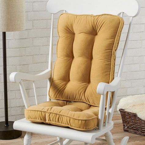 Rocking Chair Cushion Rocking Chair Cushion, World Market Dining Chairs, Rocking Chair Cushions, Dining Chair Cushions, Future Classroom, Chair Cushion, Decor Furniture, Chair Pads, Chair Cushions