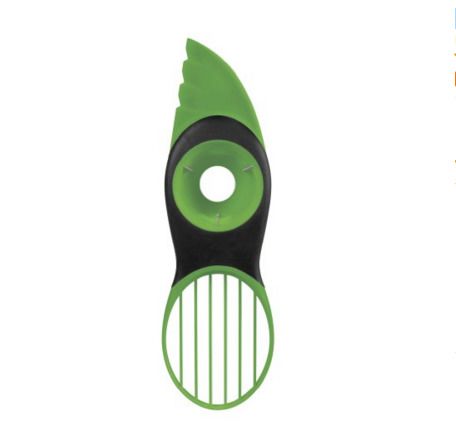 OXO Good Grips 3-in-1 Avocado Slicer Obsessed with avocado? Us too. But that doesn't mean that they are always easy to work with. This genius Amazon best seller 'splits, pits and slices' safely and easily. via @AOL_Lifestyle Read more: http://www.aol.com/article/2016/06/28/celebrity-chef-anthony-bourdain-says-a-common-kitchen-staple-is/21420610/?a_dgi=aolshare_pinterest#fullscreen Green Thickies, Cool Kitchen Gadgets, Dishwasher Racks, Kitchen Utensils Gadgets, Good Grips, Kitchen Stuff, Kitchen Essentials, Kitchen Utensils, Cool Kitchens