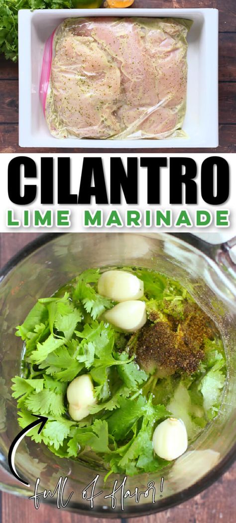 RECIPE FOR LIME CILANTRO MARINADE Mexican Steak Marinade, Cilantro Marinade, Cilantro Lime Chicken Marinade, Cilantro Lime Marinade, Lime Marinade For Chicken, Lime Marinade, Skirt Steak Recipes, Cilantro Recipes, Garlic Steak