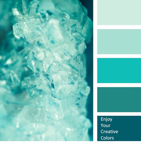 COLOR PALETTE #0184 - Million Shade Pantone Pallete, Cold Color Palette, Eladrin Elf, Bead Color Combos, Ocean Color Palette, Red Ninja, The Glass Menagerie, Colors Party, Aquamarine Color