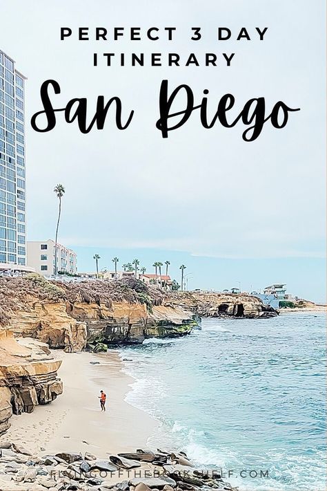 Plan a perfect trip to San Diego with this 3 day itinerary! See the Zoo, La Jolla, Museums, beautiful parks, and more! San Diego La Jolla | San Diego Weekend Trip | San Diego Things to do San Diego Museums, Map Of San Diego, Dan Diego Things To Do, San Diego With Teens, Things To Do San Diego, San Diego Trip, San Diego Itinerary, San Diego Travel Guide, La Jolla San Diego