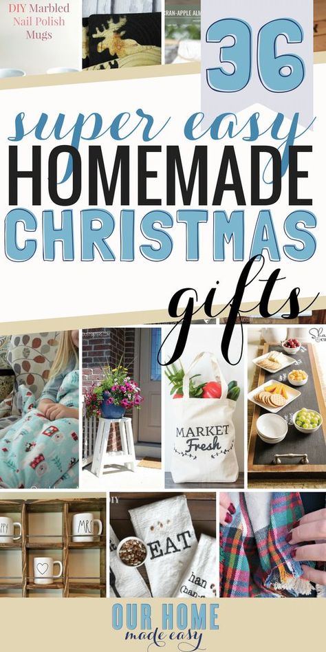 Christmas Homemade Gifts, Easy Homemade Gifts, Christmas Gifts To Make, Christmas Homemade, Diy Gifts For Mom, Creative Diy Gifts, Diy Holiday Gifts, Navidad Diy, Christmas Gifts For Boyfriend