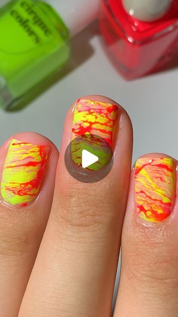 Splatter Nails Diy, Splatter Nails, Electric Daisy, Road Rage, 3d Nail, Art How, 3d Nail Art, Nail Paint, Easy Nail Art