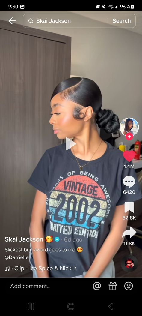 Swoop Bun, Skai Jackson Hairstyles, Ski Jackson, Life Advice Quotes Inspiration, Skai Jackson, Life Advice Quotes, Pony Tails, Winter Wonderland Wedding, Hair Ponytail