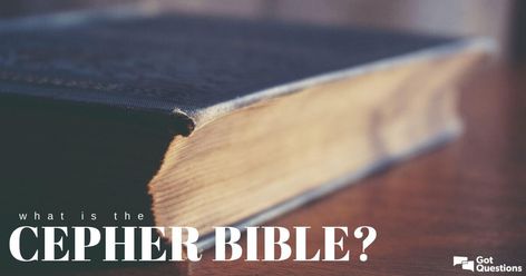 What is the Cepher Bible? What is the Eth Cepher? Is the Cepher a valid and accurate translation of the Bible? Cepher Bible, Bible Translations, Hebrew Words, Life Tips, The Bible, Bible