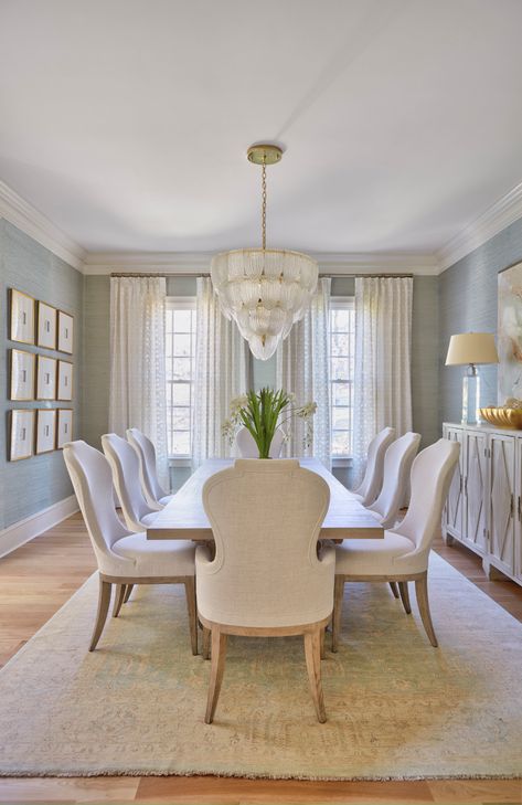 Formal Dinning Room, Transitional Dining Room, Dining Room Remodel, Dinning Room Design, Dining Room Makeover, White Dining Room, Dining Room Interiors, Luxury Dining Room, Elegant Dining Room