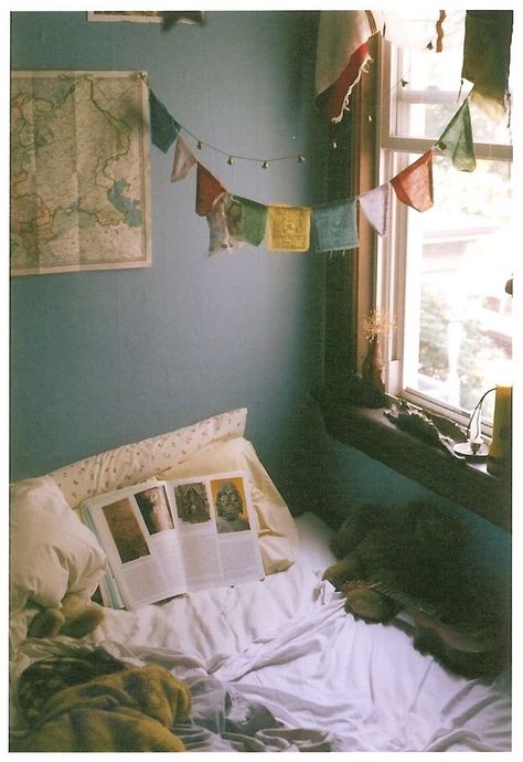 Indie Bedroom, Cozy Rooms, Slaap Lekker, Diy Room, Cozy Room, Aesthetic Bedroom, Dream Rooms, Room Aesthetic, Dream Bedroom