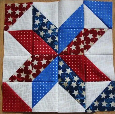 Giant Star Quilt: A Tranquil Journey of Quilting Brilliance Lemoyne Star Quilt Block Patterns, Giant Star Quilt, Quilt Triangles, American Flag Quilt, Quilt Star, Panel Quilt Patterns, Giant Star, Flag Quilt, Blue Quilt