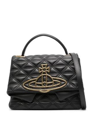 Vivienne Westwood Sibyl Orb-plaque Quilted Tote Bag - Farfetch Vivienne Westwood Shopping Bag, Vivienne Westwood Hazel Bag, Vivienne Westwood Purse, Vivienne Westwood Crossbody Bag, Vivienne Westwood Black Bag, Vivienne Westwood Tartan Bag, Vivienne Westwood Bags, Best Online Stores, Quilted Tote Bags