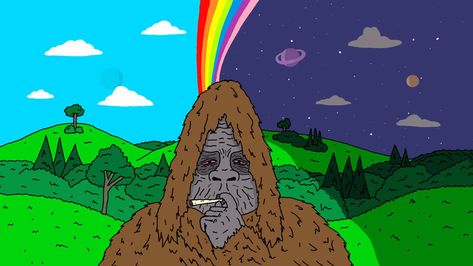 Sassy The Sasquatch Wallpaper, Big Lez Show Wallpaper, Sasquatch Wallpaper, Sassy The Sasquatch, Big Lez Show