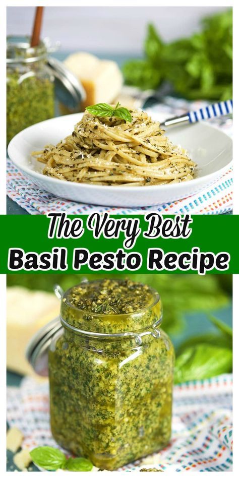 Basil Pesto Recipe, Basil Pesto Recipes, Basil Recipes, Herb Recipes, Homemade Pesto, Pesto Recipe, Pesto Sauce, Garden Recipes, Basil Pesto