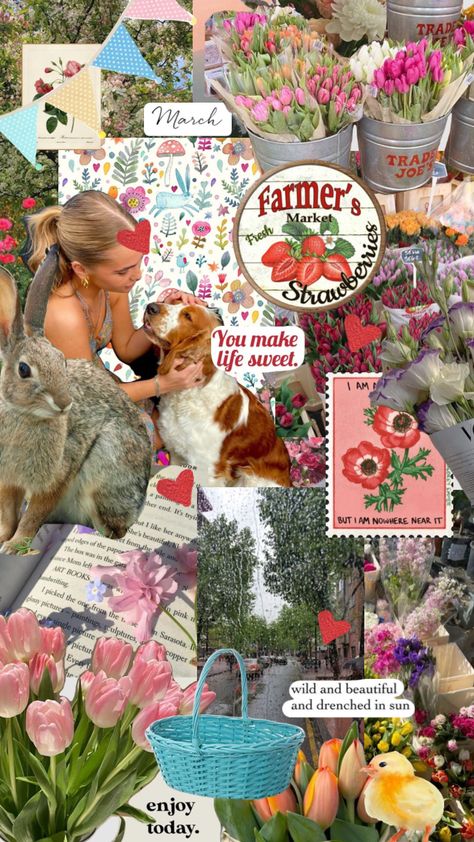 Easter Collage, Easter Aesthetic, Leave Art, Easter Wallpaper, Spring Background, Spring Wallpaper, Collage Background, Spring Theme, Wallpaper Iphone Christmas