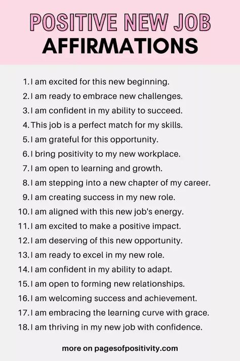 Money Affirmations Manifesting Getting The Job, Getting The Job Affirmations, First Day New Job Affirmations, Getting A New Job Affirmations, Affirmations For New Job, Job Search Affirmations, Dream Job Affirmations, New Job Affirmations, Affirmations For Job