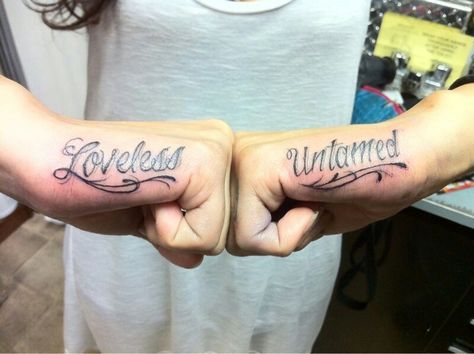 Loveless tattoo Loveless Tattoo, Tatting, Tattoo Quotes, Love This, Tattoos