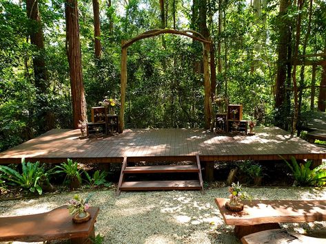 Forest Altar, Pagan Temple, Forest Temple, Retreat Ideas, Temple, Forest, Wood