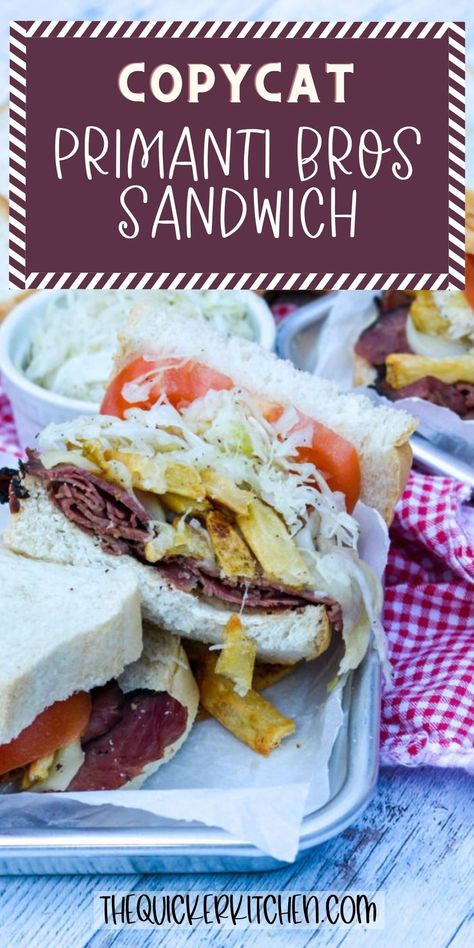 Panera Copycat Sandwich Recipes, Copycat Sandwich Recipes, Primanti Brothers Sandwich, Panini Sandwiches Recipes, Copycat Mcrib Sandwich, Best Pastrami Sandwich Recipe, Copycat Mcalisters Club Sandwich, Pittsburgh Sandwich, Pittsburgh Recipes