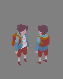 Isometric Character, 16 Pixel, Nail Bat, How To Pixel Art, Isometric Game, Side Scroller, Piskel Art, Pixel Characters, Poly Art