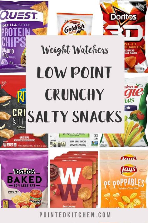 Snack Lays, Low Point Snacks, Weight Watchers Food Points, Blue Snacks, Crunchy Snacks, Nutrition Website, Weight Watchers Snack Recipes, Weight Watchers Meal Plans, Protein Baking