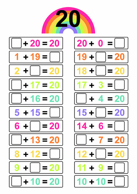 Number Bonds To 20 Activities, Addition Within 20 Worksheets Free, Number Bonds To 20 Worksheets, Number Bonds Activities, Addition Up To 20, Templates For School, Number Bonds To 20, Addition Within 20, Number Bonds Worksheets