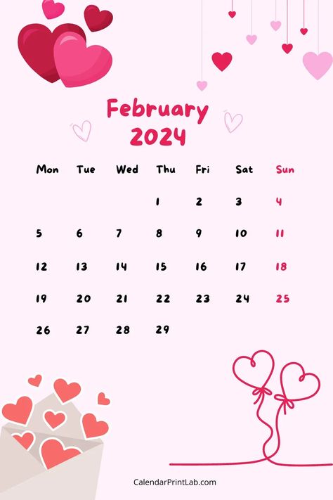 iPhone February 2024 Love Calendar Wallpaper Feb 2024 Calendar, Love Calendar, February Wallpaper, February Calendar, Calendar Wallpaper, Love Romantic, 2024 Calendar, Wallpaper Free Download, Winter Theme